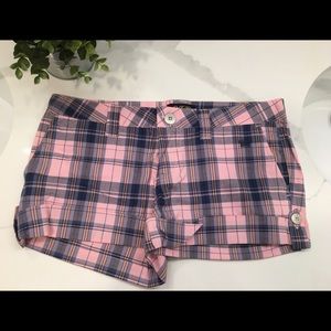 OTB Plaid Shorts Pink/Blue